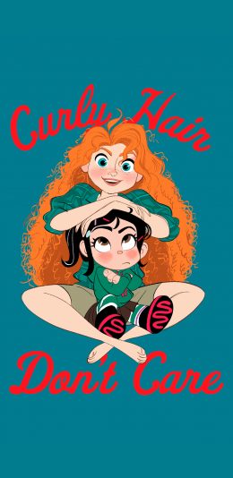 [2436x1125]无敌破坏王 云妮洛普 迪士尼 梅莉达 苹果手机动漫壁纸图片