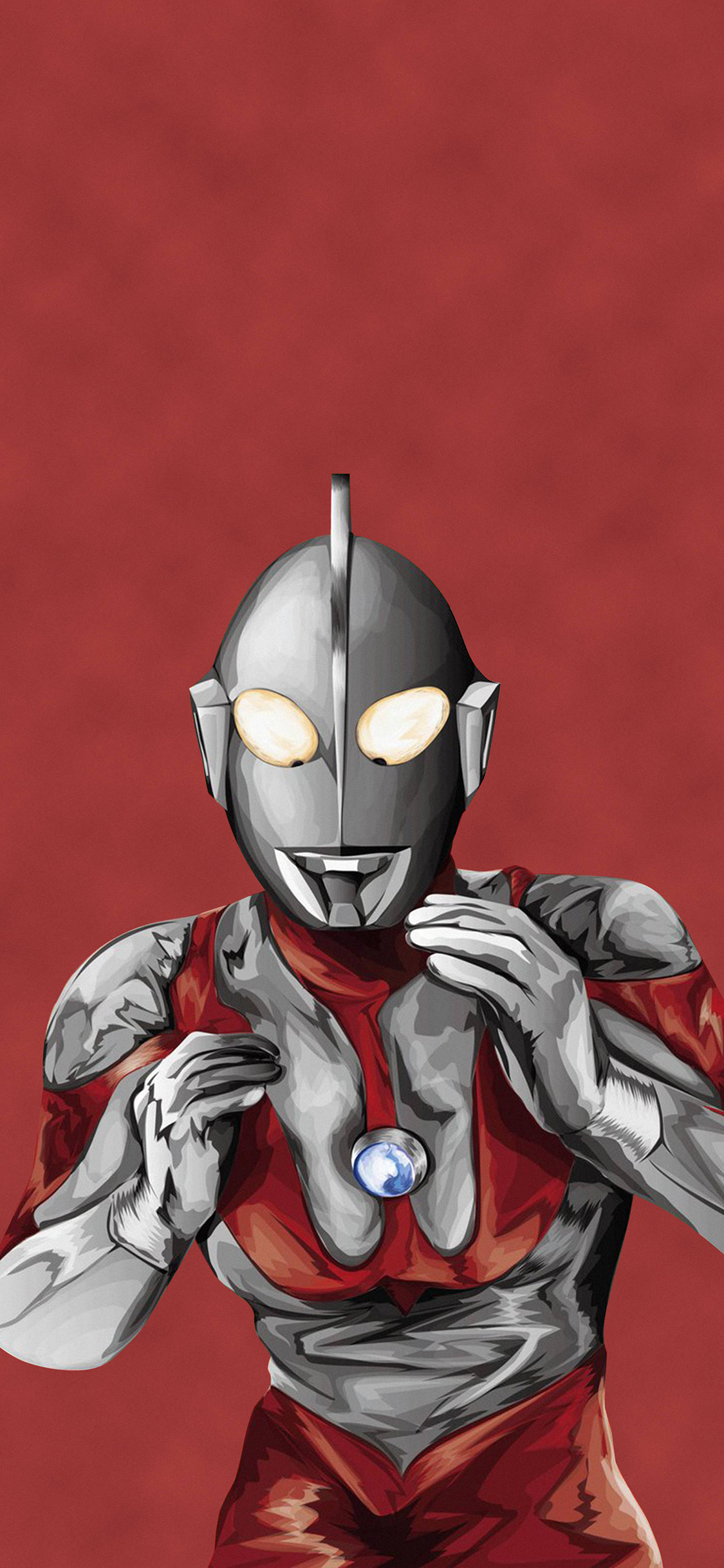 [2436×1125]日本 动画 奥特曼 迪迦 苹果手机动漫壁纸图片