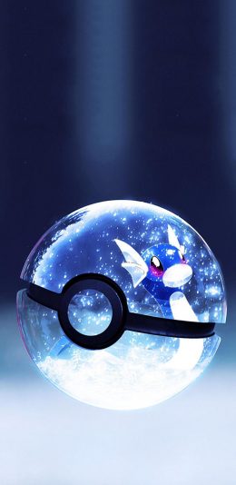 [2436x1125]日本动漫 可爱 精灵球 苹果手机动漫壁纸图片