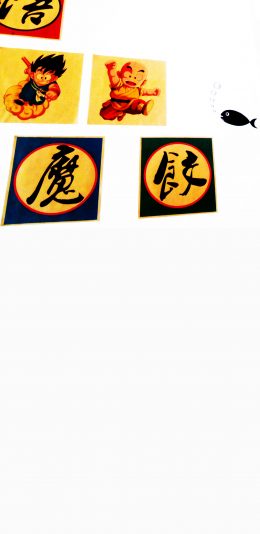 [2436x1125]日本动漫 悟空 七龙珠 魔 饺 苹果手机动漫壁纸图片