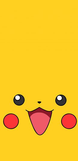 [2436x1125]日本动漫 皮卡丘 萌 苹果手机动漫壁纸图片