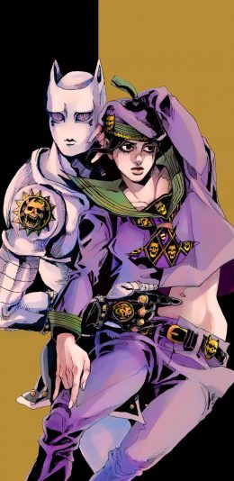 [2436x1125]日漫 jojo的奇妙冒险 二次元 苹果手机动漫壁纸图片