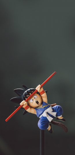 [2436x1125]日漫 七龙珠 悟空 手办 苹果手机动漫壁纸图片