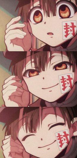 [2436x1125]日漫 二次元 地缚少年花子君 分屏 苹果手机动漫壁纸图片