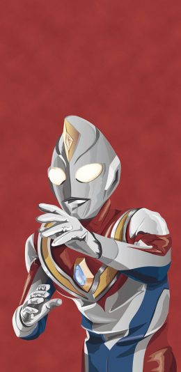 [2436x1125]日漫 二次元 奥特曼 迪迦 苹果手机动漫壁纸图片