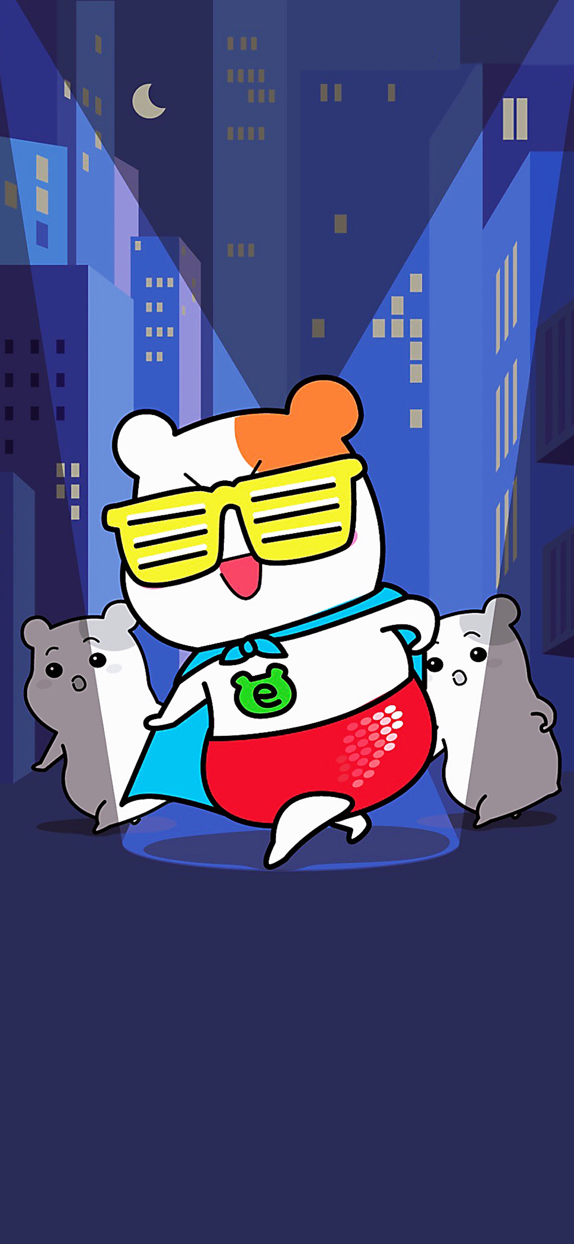 [2436×1125]日漫 仓鼠管家 二次元 苹果手机动漫壁纸图片