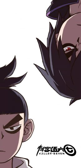 [2436x1125]日漫 刺客伍六七 二次元 苹果手机动漫壁纸图片