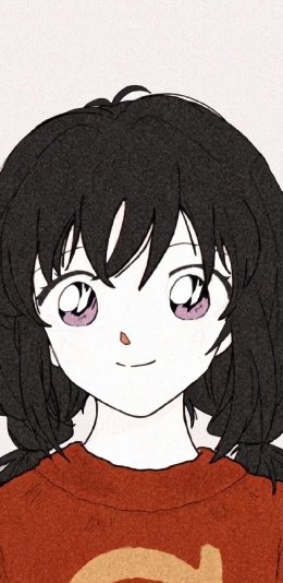 [2436x1125]日漫 名侦探柯南 灰原哀 侦探 高中生 苹果手机动漫壁纸图片