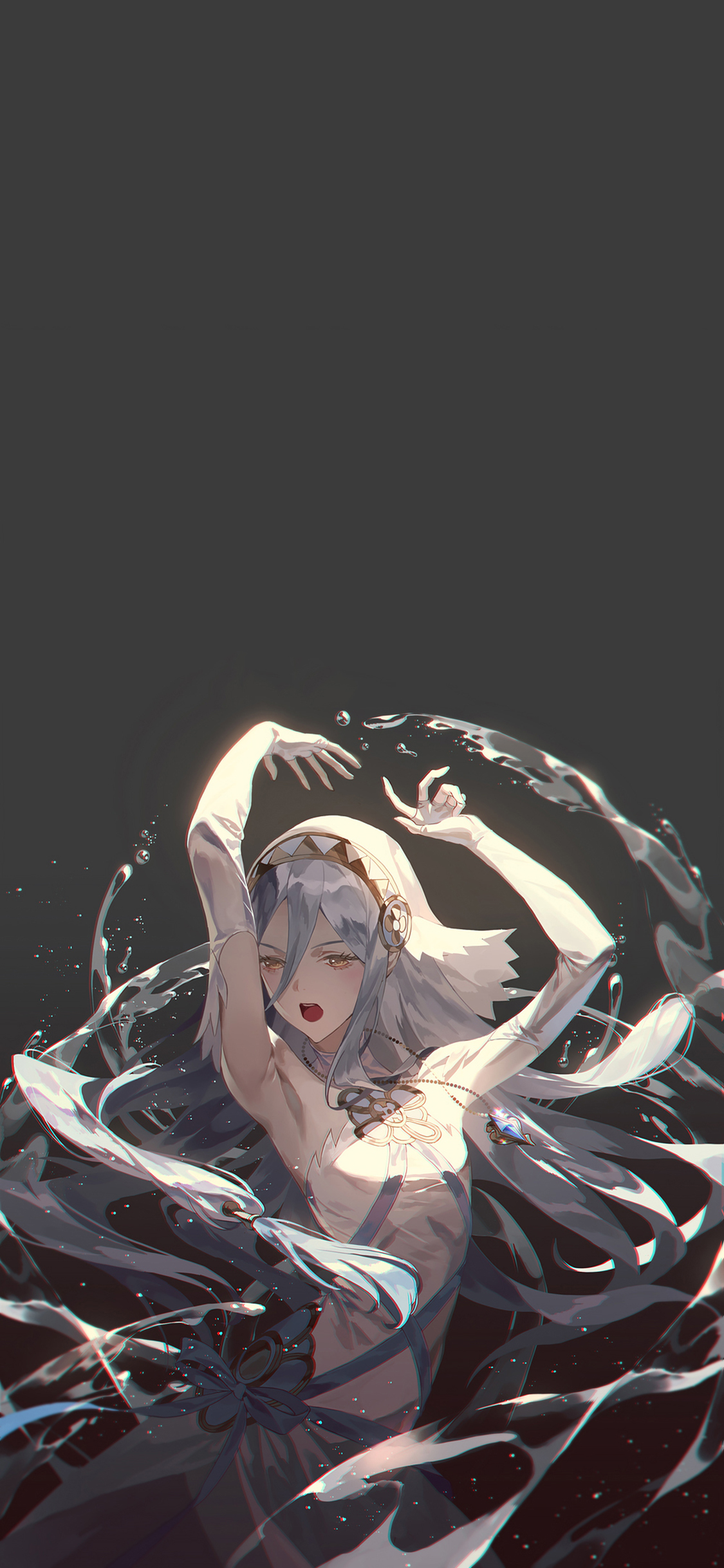 [2436×1125]日漫 少女 二次元 梦幻 苹果手机动漫壁纸图片