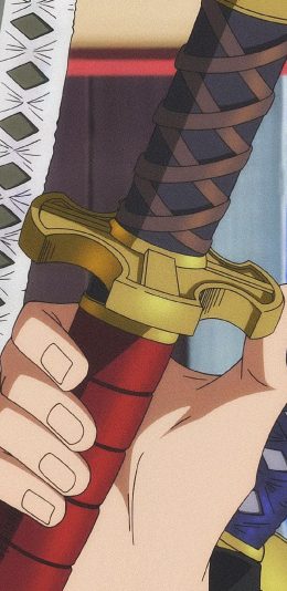 [2436x1125]日漫 插图 剑 武器 苹果手机动漫壁纸图片