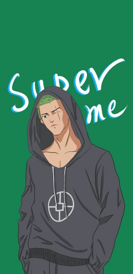 [2436x1125]日漫 海贼王 成员 索隆 苹果手机动漫壁纸图片