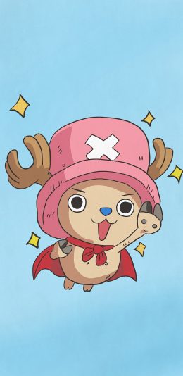 [2436x1125]日漫 海贼王 草帽海贼团 乔巴 驯鹿 苹果手机动漫壁纸图片