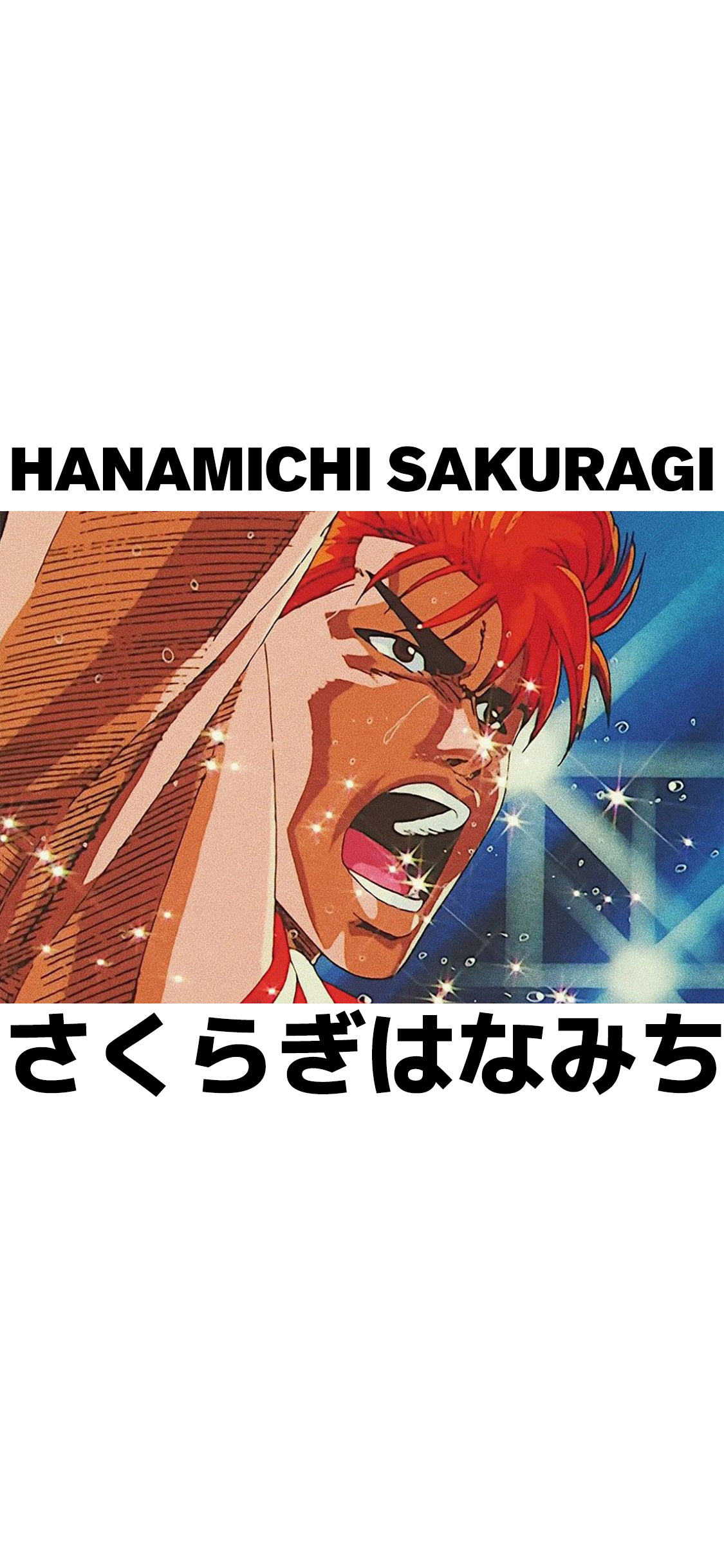 [2436×1125]日漫 灌篮高手 樱木花道 （取自微博：G195） 苹果手机动漫壁纸图片