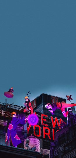 [2436x1125]日漫 火影忍者 二次元 苹果手机动漫壁纸图片