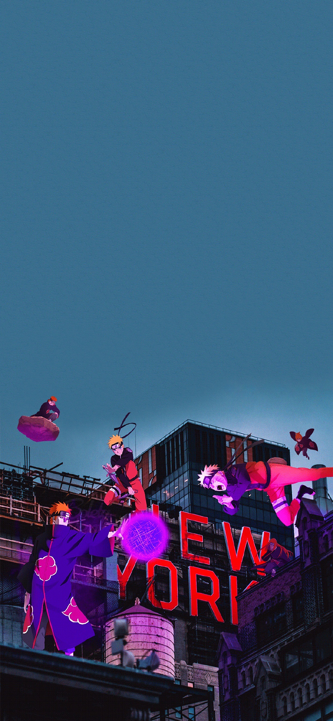 [2436×1125]日漫 火影忍者 二次元 苹果手机动漫壁纸图片