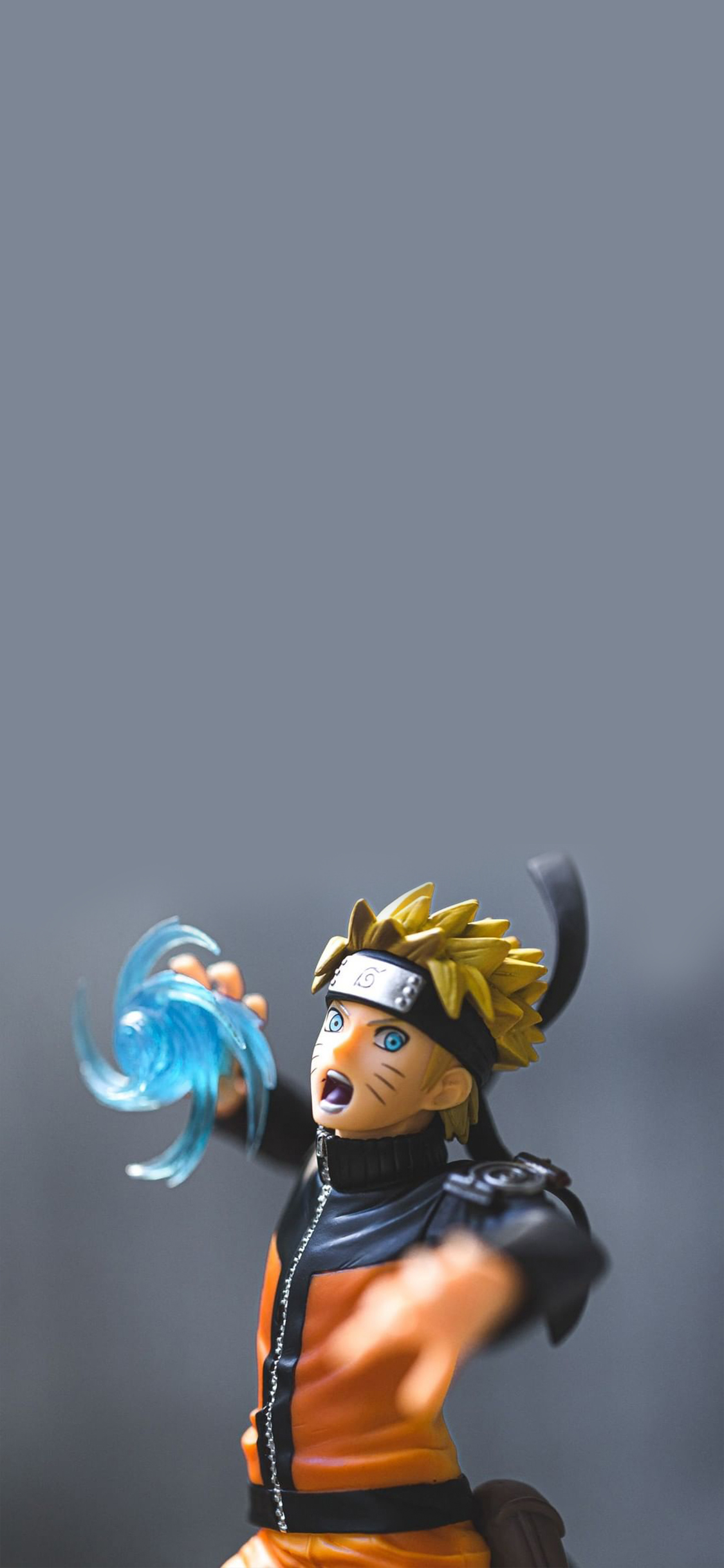 [2436×1125]日漫 火影忍者 漩涡鸣人 手办 苹果手机动漫壁纸图片