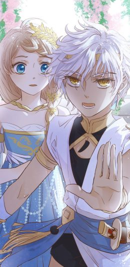 [2436x1125]日漫 狄奥多之歌 拉提奥 希尔娜 苹果手机动漫壁纸图片