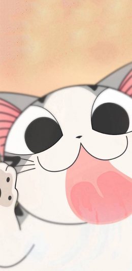 [2436x1125]日漫 甜甜私房猫 可爱 苹果手机动漫壁纸图片