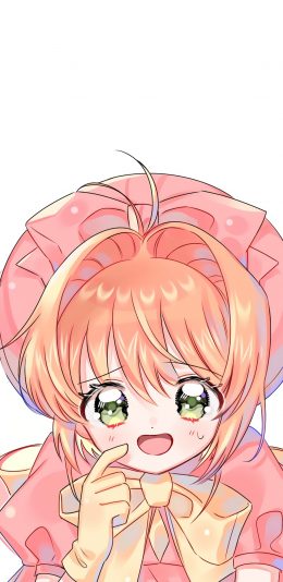 [2436x1125]日漫 百变小樱 魔法库洛牌 苹果手机动漫壁纸图片