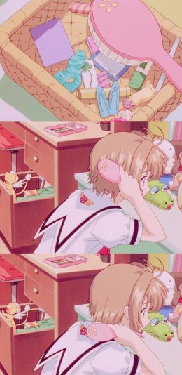 [2436x1125]日漫 百变小樱魔术卡 少女樱 小樱 苹果手机动漫壁纸图片