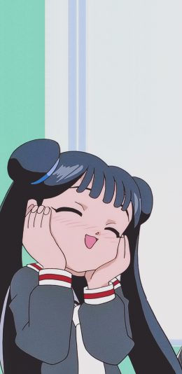 [2436x1125]日漫 百变小樱魔术卡 李莓玲 苹果手机动漫壁纸图片