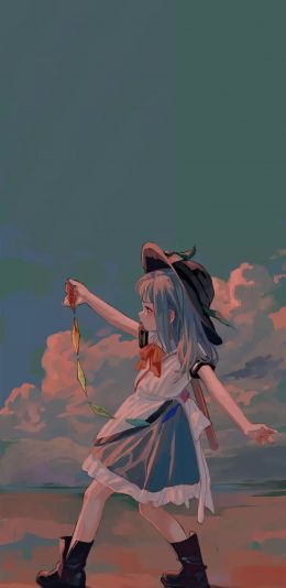 [2436x1125]日漫 萝莉 可爱 二次元 苹果手机动漫壁纸图片