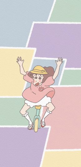 [2436x1125]日漫 蜡笔小新 妈妈 野原美伢 夫妻 苹果手机动漫壁纸图片