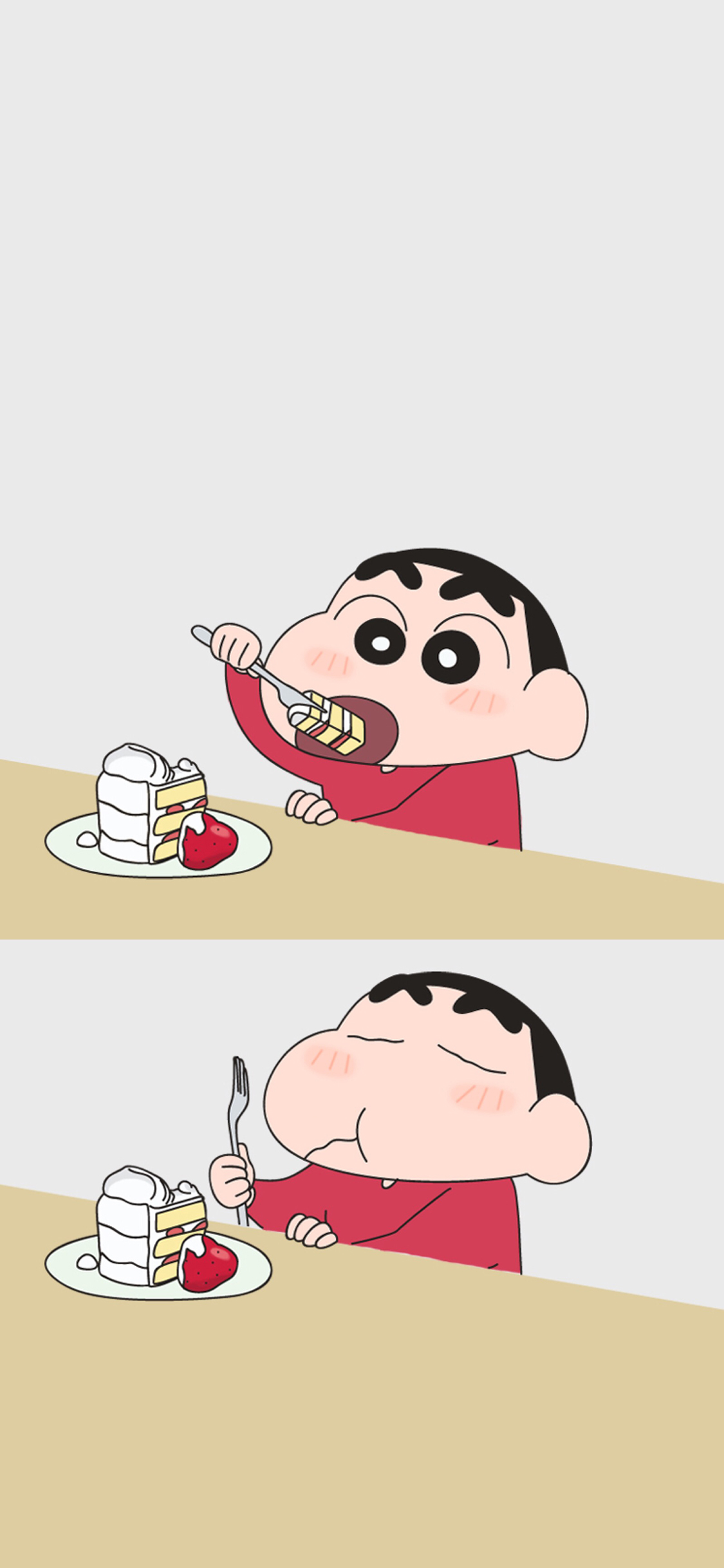 [2436×1125]日漫 蜡笔小新 新之助 苹果手机动漫壁纸图片