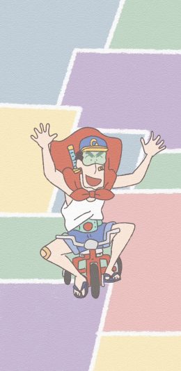 [2436x1125]日漫 蜡笔小新 爸爸 野原广志 夫妻 苹果手机动漫壁纸图片