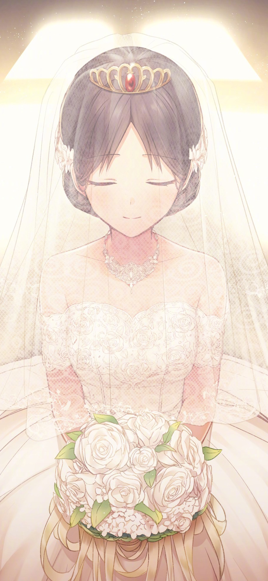 [2436×1125]日漫 辉夜大小姐 二次元 结婚 苹果手机动漫壁纸图片