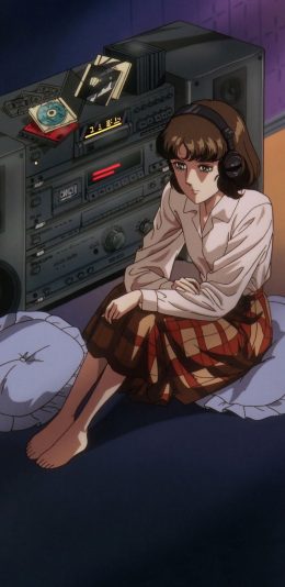 [2436x1125]日漫 青兰圆舞曲 奈奈子 苹果手机动漫壁纸图片