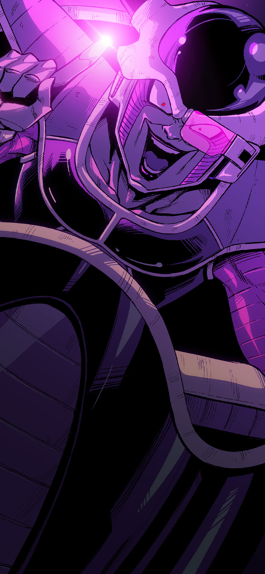 [2436×1125]日漫 龙珠 二次元 弗利萨 苹果手机动漫壁纸图片