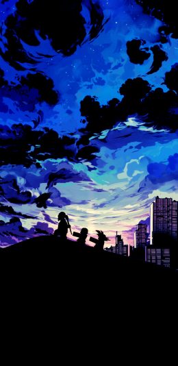 [2436x1125]日漫 龙珠 悟空 场景 苹果手机动漫壁纸图片