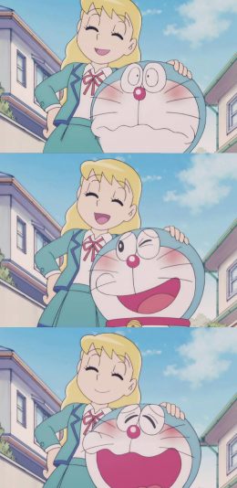 [2436x1125]日系 动漫 哆啦A梦 苹果手机动漫壁纸图片