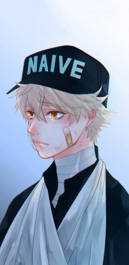 [2436x1125]日系 动漫 少年 唯美 NAIVE 苹果手机动漫壁纸图片