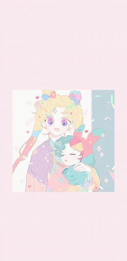 [2436x1125]日系 动漫 美少女战士 水冰月 苹果手机动漫壁纸图片