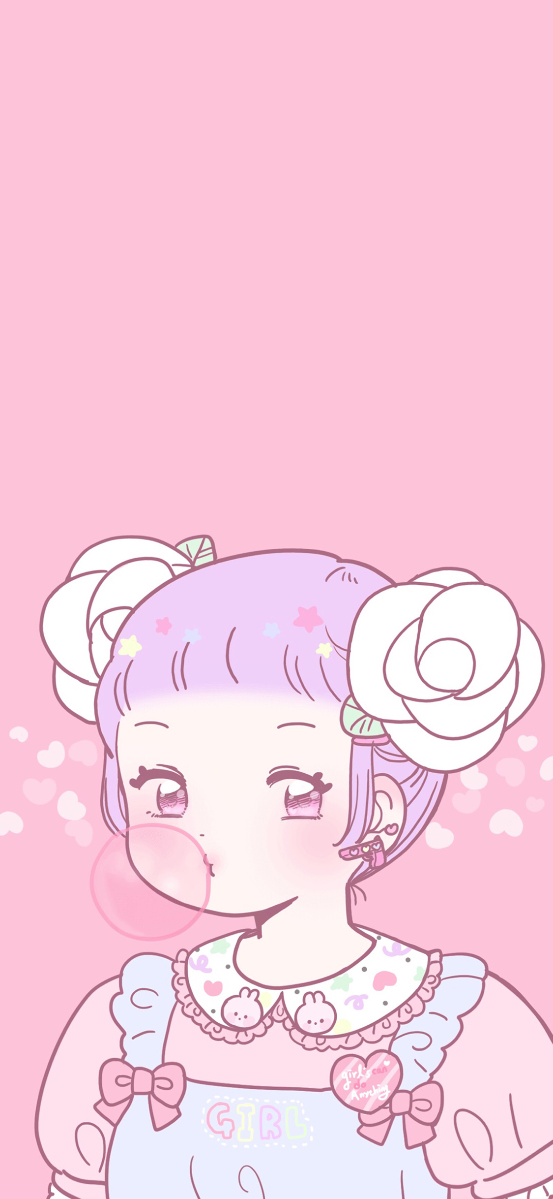 [2436×1125]日系 动漫 萝莉 可爱 少女 苹果手机动漫壁纸图片