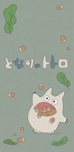 [2436x1125]日系 动漫 龙猫 宫崎骏 苹果手机动漫壁纸图片