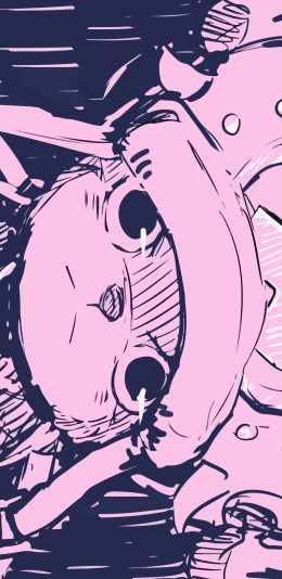 [2436x1125]日系 日漫 海贼王 乔巴 苹果手机动漫壁纸图片