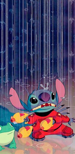 [2436x1125]星际宝贝 626实验品 史迪仔 史迪奇 苹果手机动漫壁纸图片