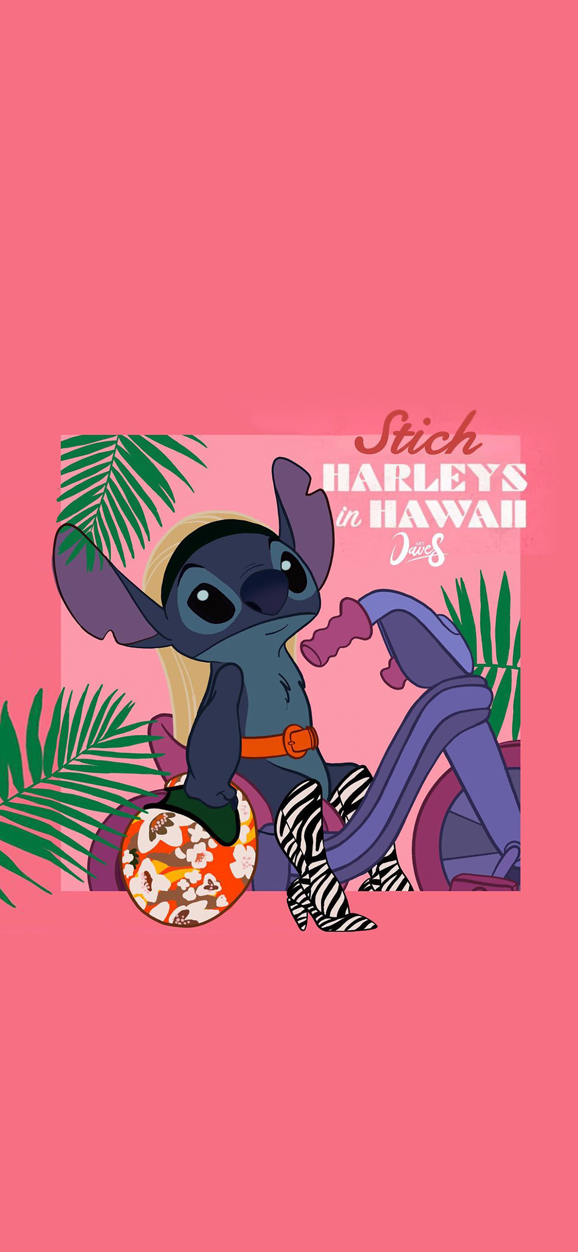 [2436×1125]星际宝贝 史迪仔 626 实验品 苹果手机动漫壁纸图片