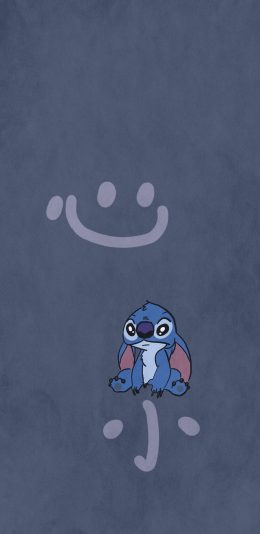 [2436x1125]星际宝贝 史迪仔 蓝色 626 苹果手机动漫壁纸图片