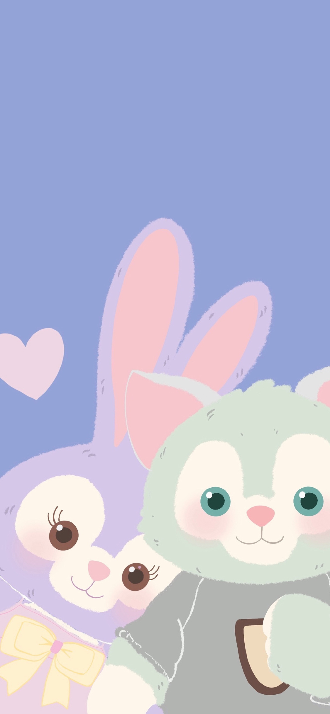 [2436×1125]星黛露 迪士尼 卡通 可爱 依偎 苹果手机动漫壁纸图片