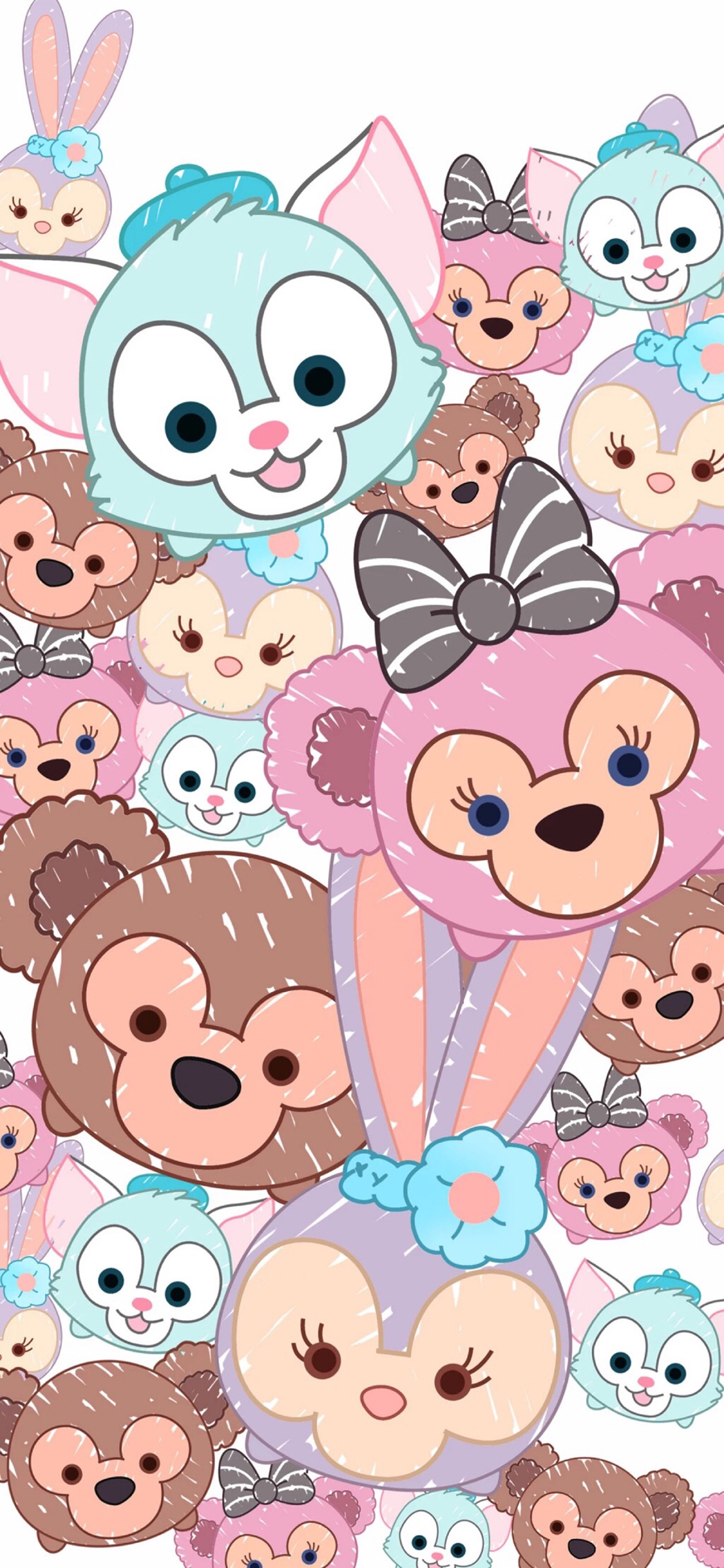 [2436×1125]星黛露 迪士尼 头像 卡通 可爱 苹果手机动漫壁纸图片