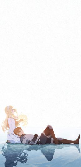 [2436x1125]朝花夕誓 动画 日本 海报 苹果手机动漫壁纸图片