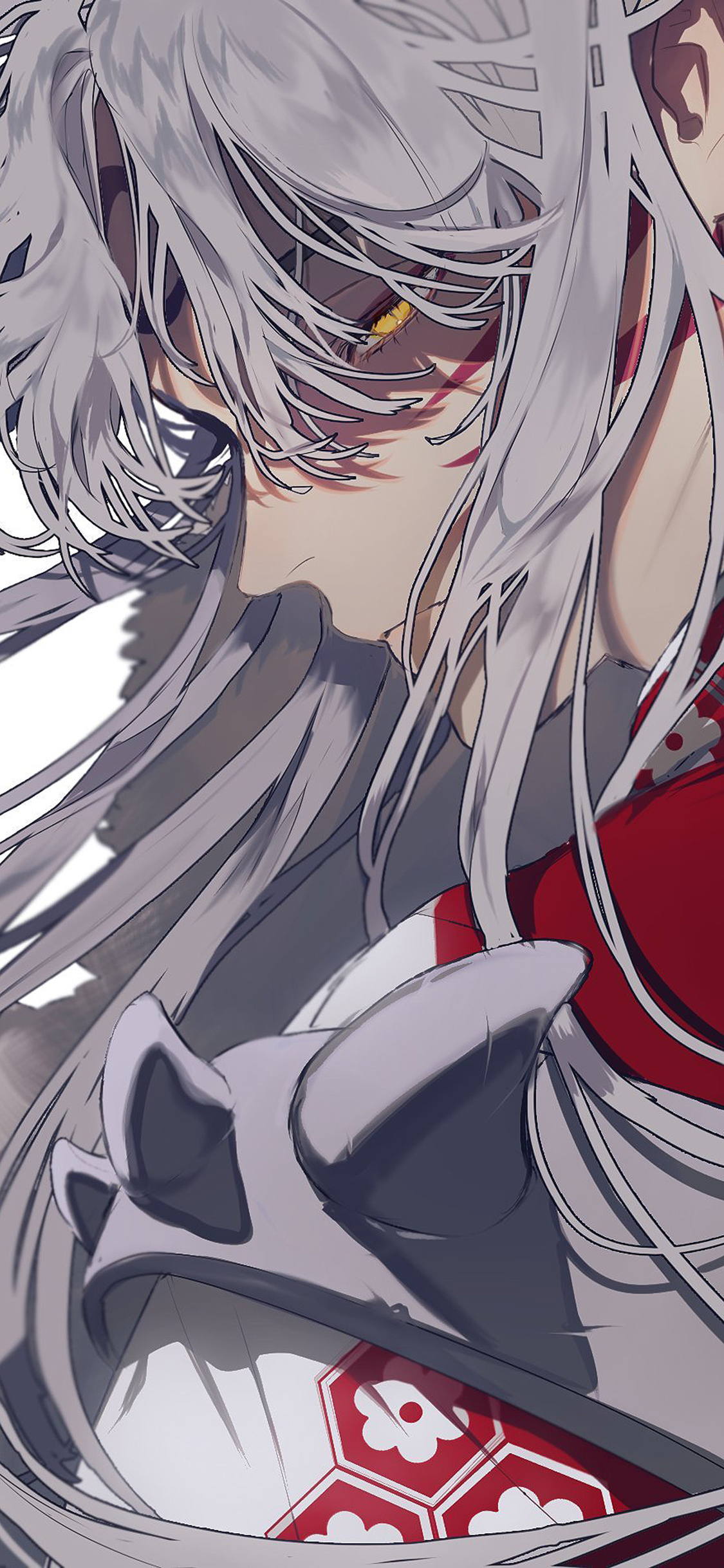 [2436×1125]杀生丸 插画 犬夜叉 日漫 苹果手机动漫壁纸图片