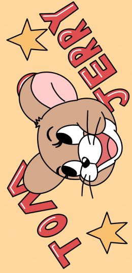 [2436x1125]杰瑞鼠 猫和老鼠 Jerry 苹果手机动漫壁纸图片