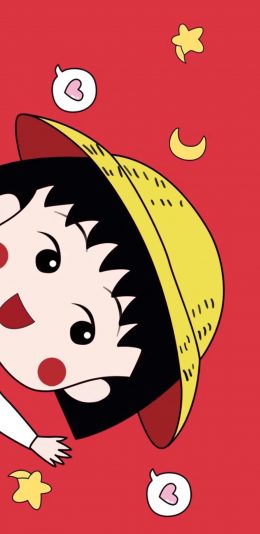 [2436x1125]樱桃小丸子 日漫 横向 苹果手机动漫壁纸图片