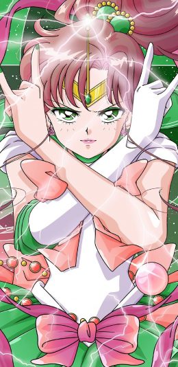 [2436x1125]水手木星 日本 动画 美少女战士 苹果手机动漫壁纸图片