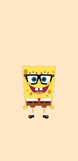 [2436x1125]海绵宝宝 卡通 欢乐 可爱 欧美 动画 苹果手机动漫壁纸图片